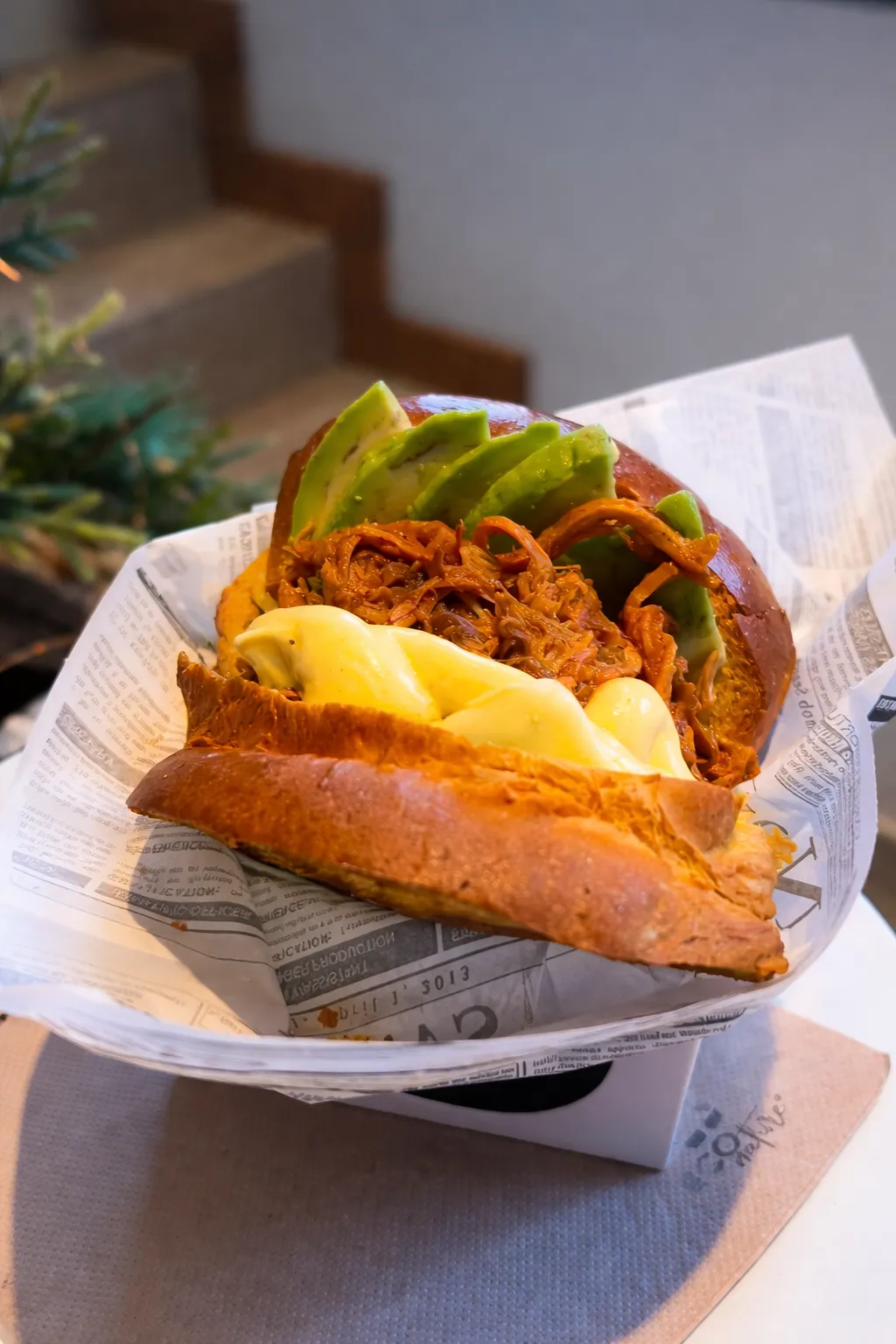 Brioche de cochinita pibil